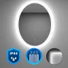Dea 60 spiegel mit led-beleuchtung