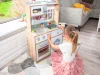 Hölzerne Spielküche für Kinder mit Zubehör,