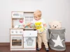 Hölzerne Spielküche für Kinder mit Zubehör,