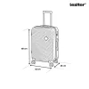 TraveLux Pro Medium Koffer mit Hartschalendeckel 68x45x25 cm