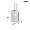 TraveLux Pro Kabinenkoffer mit abnehmbaren Rollen 50x40x20 cm