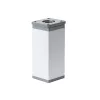 Uni-Möbelbein 100 mm silber
