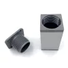 Uni-Möbelbein 100 mm silber