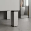 Uni-Möbelbein 150 mm silber