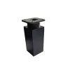Uni-Möbelbein 60 mm schwarz