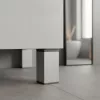 Uni-Möbelbein 60 mm silber