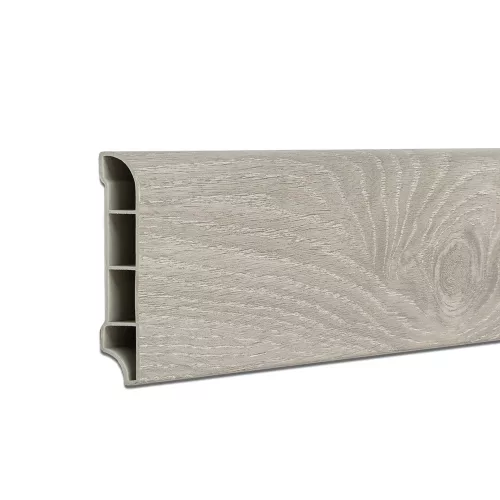 Vinyl SPC-Bodenkanten Arktische Eiche 2400x60x12 mm