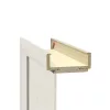 Verstellbares Türgehäuse 140-160 Esche weiß 75 Links (komplett)