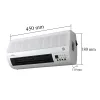 Elektrische Wandheizung Thira 1000W/2000W
