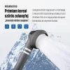 POSEION BT100® Premium Koreanischer Revitalisierungsduschkopf mit Wasserfilter, magnetische Ionisierungstechnologie, grau