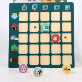 Wo ist es? Brettspiel zur räumlichen Orientierung