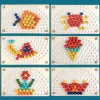 Regenbogenkugel Mosaikpuzzle Montessori Holzspielzeug