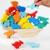 Geschicklichkeitsspiel mit balancierenden Tieren