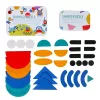 Logik-Figur-Puzzle Montessori-Holzspielzeug