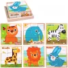 Würfelpuzzle aus Holz, Puzzlespiel