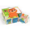 Würfelpuzzle aus Holz, Puzzlespiel