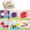 Würfelpuzzle aus Holz, Puzzlespiel