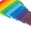 Montessori Holzspielzeug Regenbogen bauen