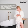 Noa freistehende badewanne schwarz