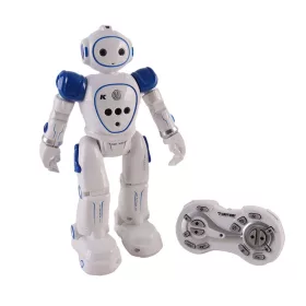   Cady-Roboter – intelligentes, mit Sensoren ausgestattetes, interaktives Spielzeug in Blau