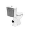 Cleano Monoblock WC mit Rückspülung und Sitz