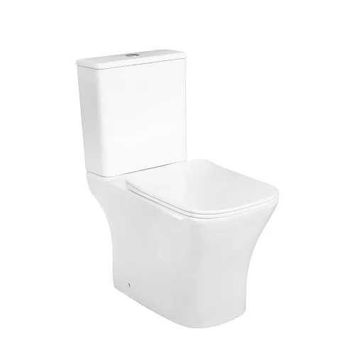Nile Monoblock Kompakttoilette mit Softclose-Sitz und Rückspülung
