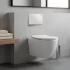 Wandtoilette Delano ohne Rand mit sanft schließendem Sitz