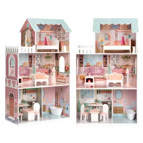 Barbie-Puppenhaus mit Möbeln