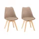 Silla Esszimmerstuhl 2 Stück in beige