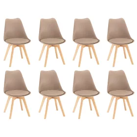 Silla Esszimmerstuhl 8 Stück in beige