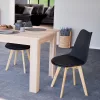 Silla Esszimmerstuhl 4 Stück in schwarz