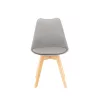 Silla Esszimmerstuhl 4 Stück in grau