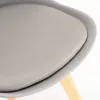 Silla Esszimmerstuhl 4 Stück in grau