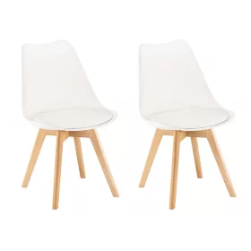 Silla Esszimmerstuhl 2 Stück in weiß