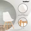 Silla Esszimmerstuhl 4 Stück in weiß