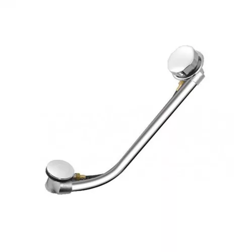 DREEMPCH MOS Badewannenüberlaufsiphon, Chrom