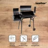 Holzkohle-Gartengrill mit Smoker