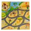 Schaumstoff Schwamm spielen Matte Safari Puzzle 9pcs 93x93cm