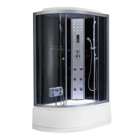 Lia 80x120 cm Hydromassage-Duschkabine rechts