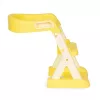 Toilette mit Treppenabgang gelb