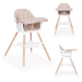 Babyhochstuhl 2 in 1 beige