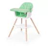 Babyhochstuhl 2 in 1 grün
