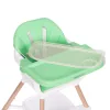 Babyhochstuhl 2 in 1 grün