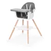 Babyhochstuhl 2 in 1 grau