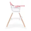Baby-Hochstuhl 2 in 1 rosa