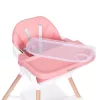 Baby-Hochstuhl 2 in 1 rosa