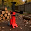 Vertikaler elektrischer Holzspalter mit verstellbarem Arbeitstisch HYV8T-II 3000W 8T