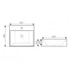 KR-702 Design-Waschtisch aus Keramik