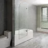 Alor 120x140 cm Badewanne Wand