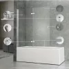 Alor 122x140 cm Badewanne Wand